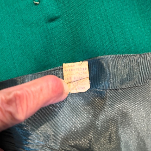 Vintage custom made 1960's sheath dress with waisted over jacket. - Picture 8 of 11